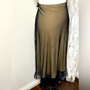 Black Lace Skirt from Mossimo size XL 100% Nylon